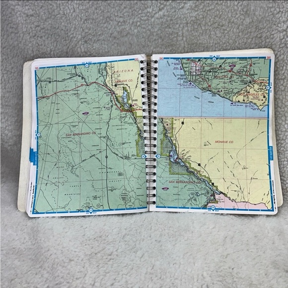 Thomas Bros Maps California Road Atlas & drivers guide 11" 1995 book - Picture 8 of 12